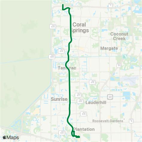 Broward County Transit 88 bus .